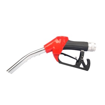 Automatic fuel nozzle for diesel and gasoline dispensing