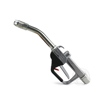 Manual fuel nozzle for transfer and filling packages