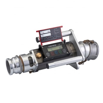 Positive displacement fuel meter with register